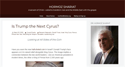 Desktop Screenshot of hormozshariat.com